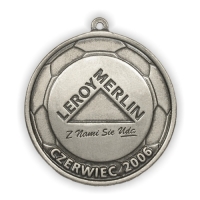 medal odlewany; wykończenie w kolorze patynowanego srebra; średnica 60mm